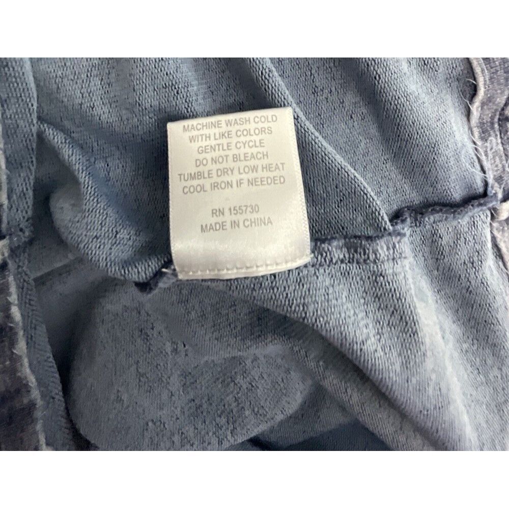 Jane & Delancey Womens Chambray Dress Size S Y2K Peasant Minimalist Oversized - Picture 6 of 6